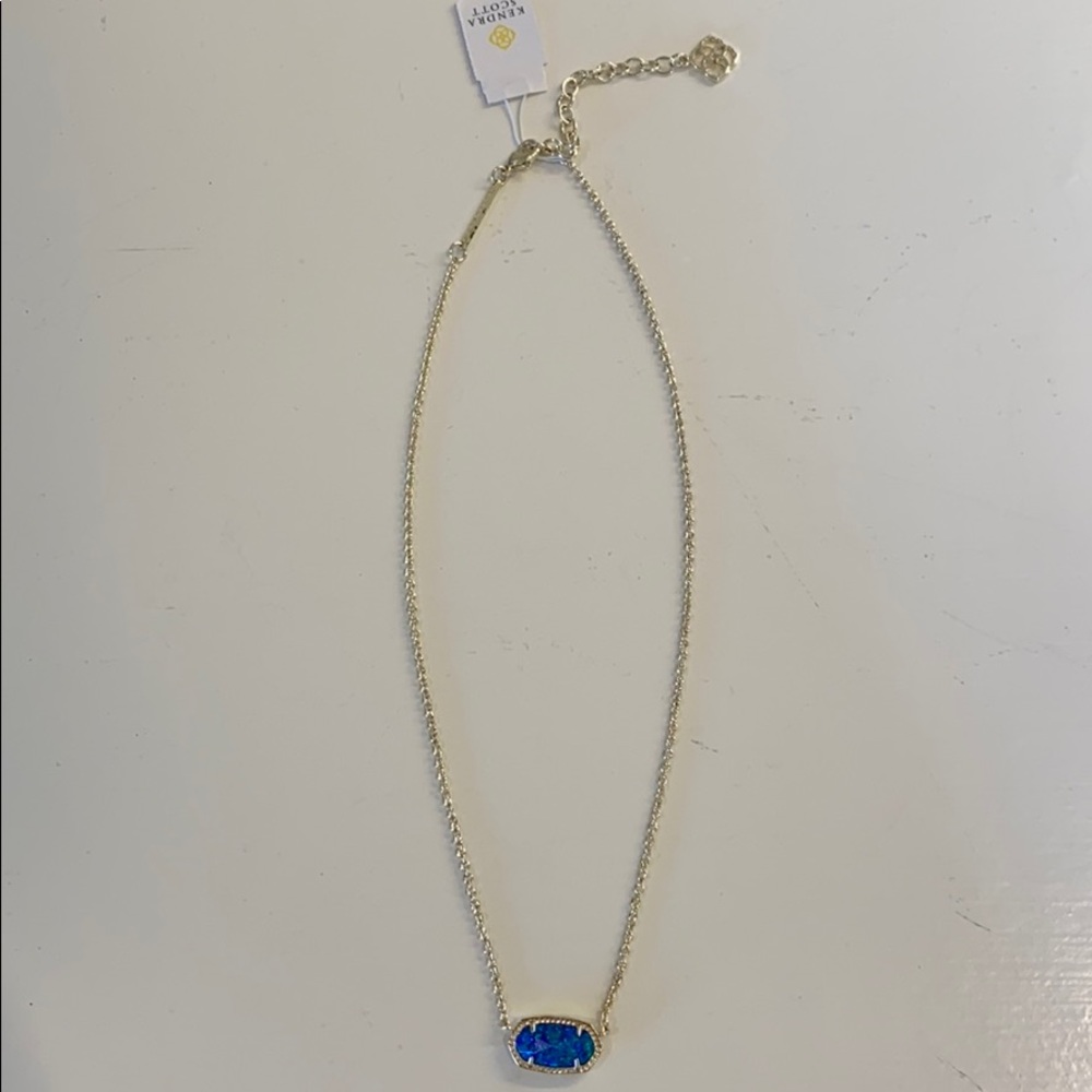 Kendra Scott Elisa Gold Pendant Necklace